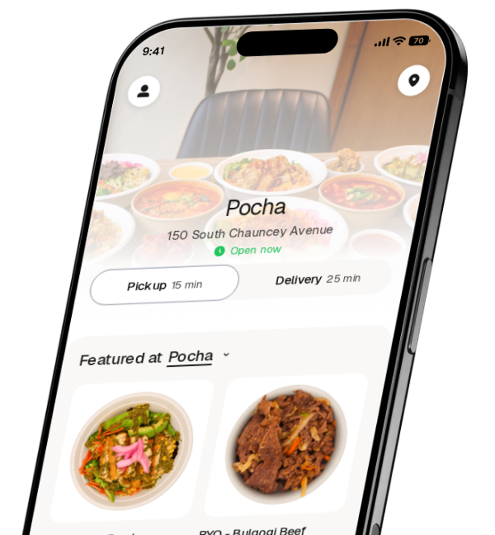 Pocha app preview