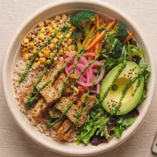 Marinated Tofu Bowl